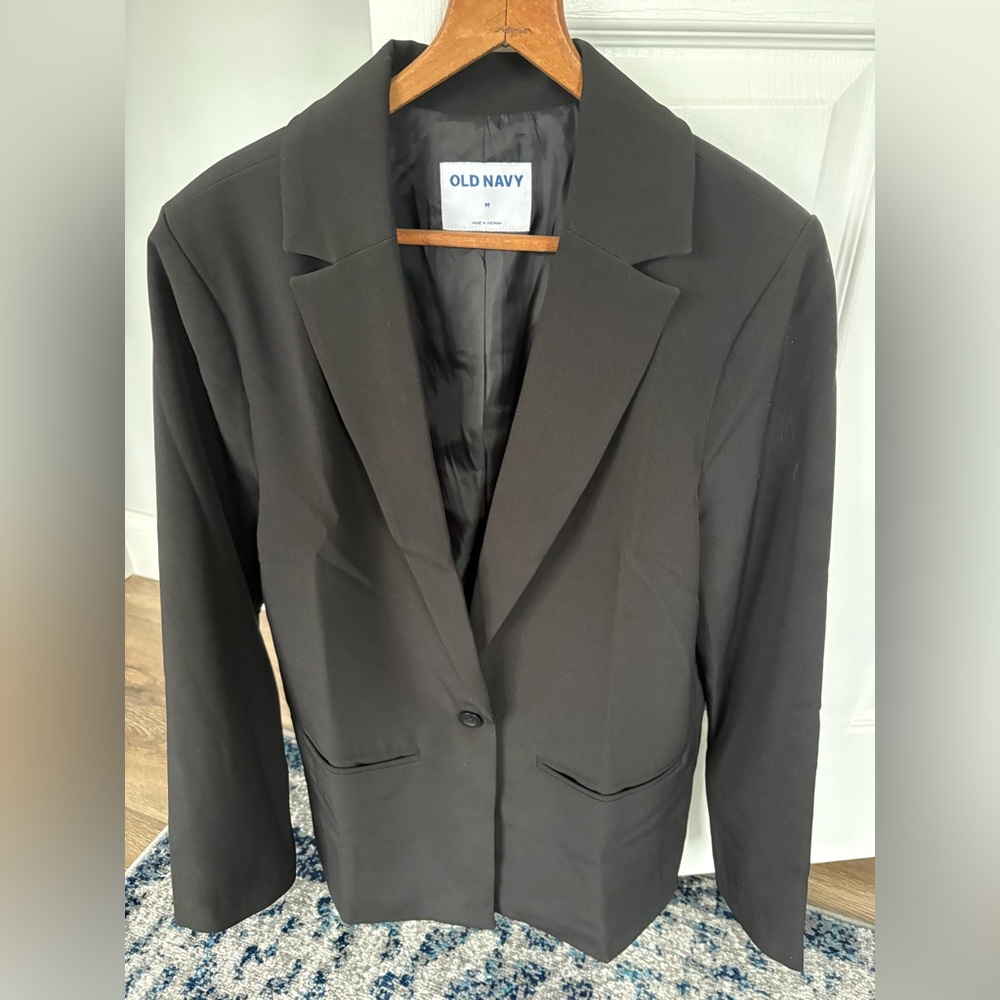 Old Navy Women's Classic Double Weave Blazer